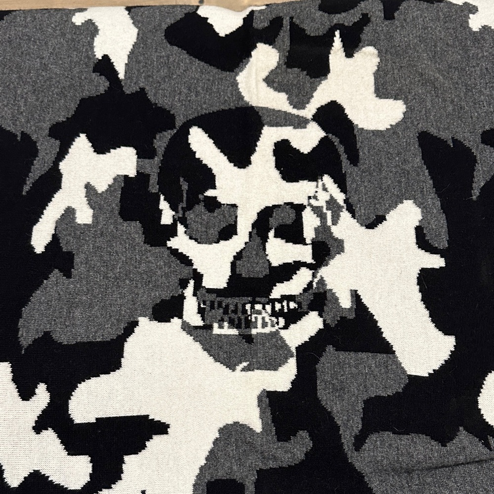 Throw or shawl you pick!  From Skull Cashmere